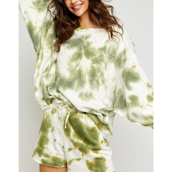 🎉LAST CHANCE🎉 NWT Free People Kelly Washed Set / Army Combo - Picture 3 of 9